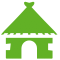Hut icon.